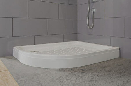 UBM 90 cm Asimetrik Oval Duş Teknesi Sağ