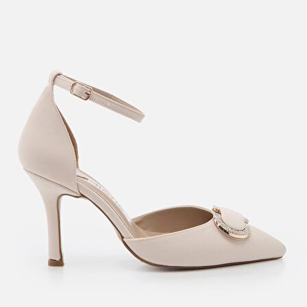  Bej Kadın Stiletto