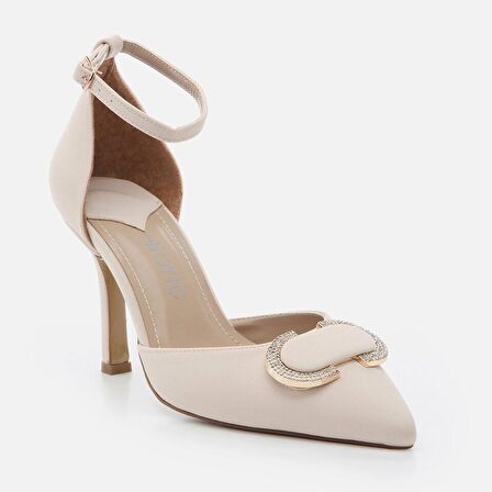  Bej Kadın Stiletto