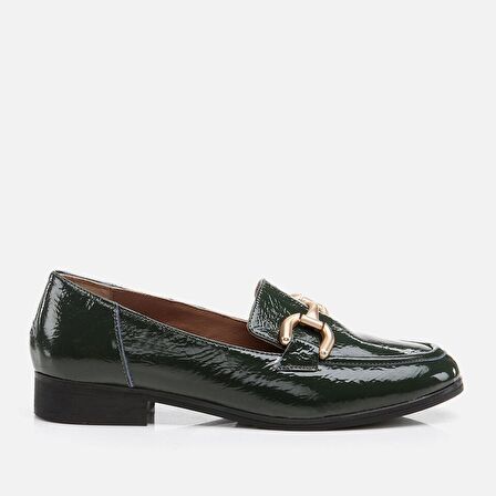 Hakiki Deri Haki Kadın Loafer