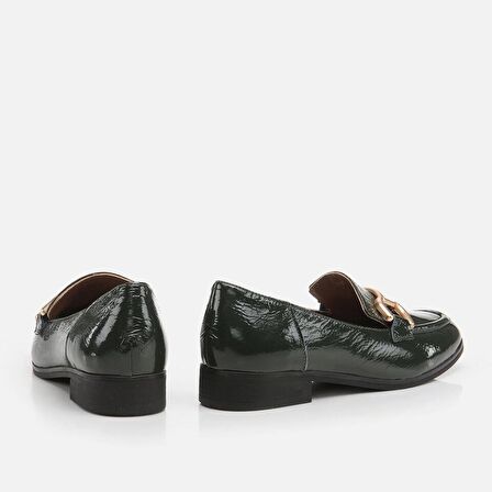 Hakiki Deri Haki Kadın Loafer