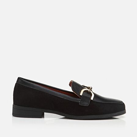 Siyah Kadın Loafer
