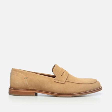 Hakiki Deri Camel Erkek Loafer x Danilo Zanna