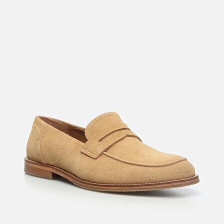 Hakiki Deri Camel Erkek Loafer x Danilo Zanna