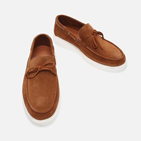 Hakiki Deri Taba Erkek Loafer
