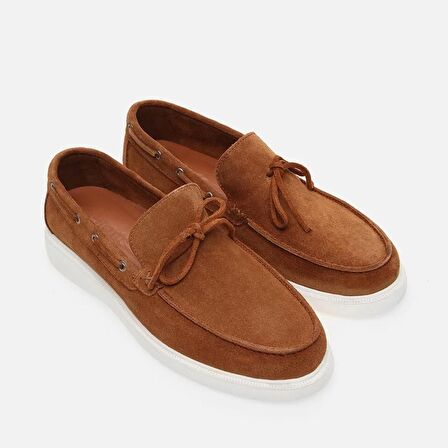 Hakiki Deri Taba Erkek Loafer