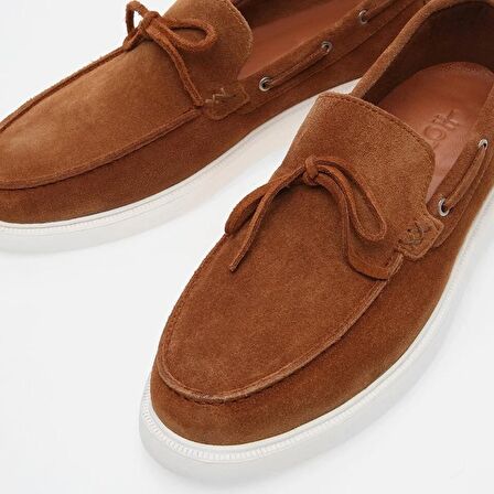 Hakiki Deri Taba Erkek Loafer