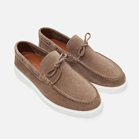 Hakiki Deri Vizon Erkek Loafer