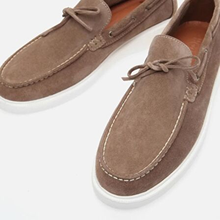 Hakiki Deri Vizon Erkek Loafer