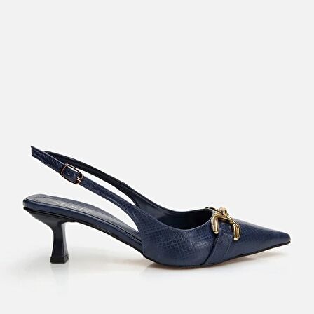  Lacivert Kadın Stiletto