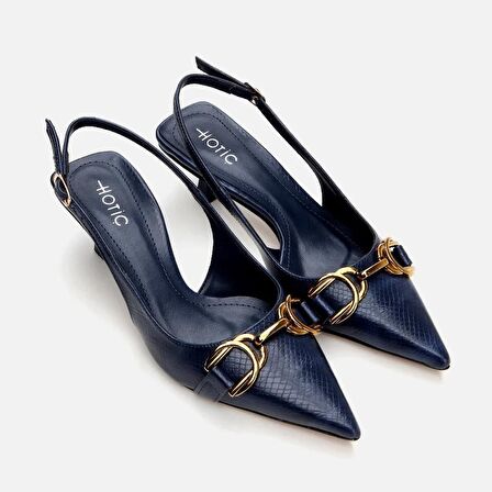  Lacivert Kadın Stiletto