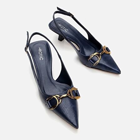  Lacivert Kadın Stiletto