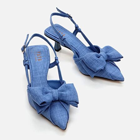 Mavi Yaya Kadın Stiletto