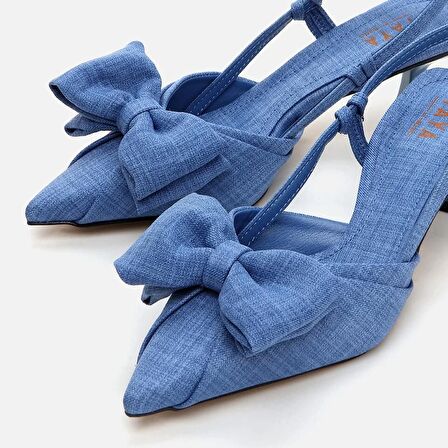 Mavi Yaya Kadın Stiletto