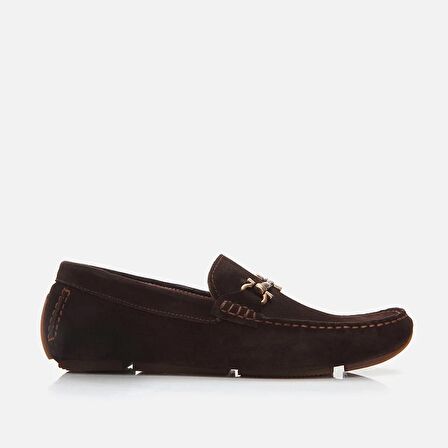 Hakiki Deri Kahve Erkek Loafer
