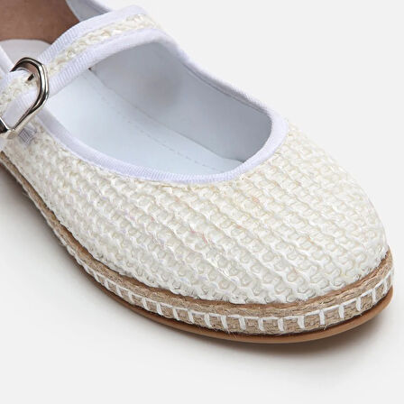 Beyaz Kadın Espadril