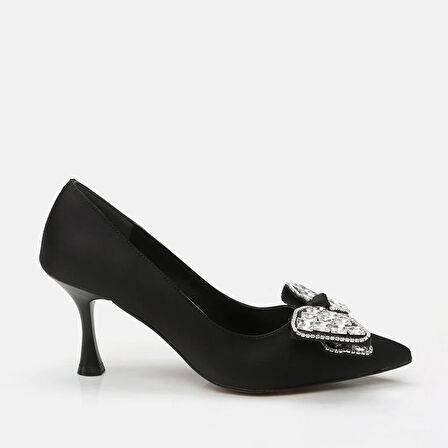 Siyah Kadın Stiletto