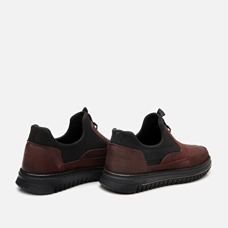 Hakiki Deri Kahve Erkek Günlük Ayakkabı