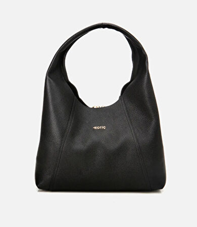 Kadın Deri Siyah Omuz Çantası