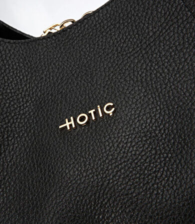 Kadın Deri Siyah Omuz Çantası