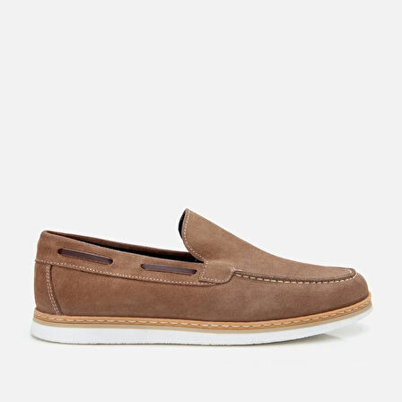 Hakiki Deri Vizon Erkek Loafer