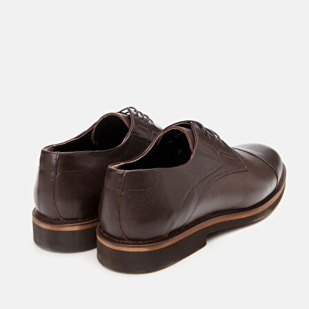 Hakiki Deri Kahve Erkek Günlük Ayakkabı