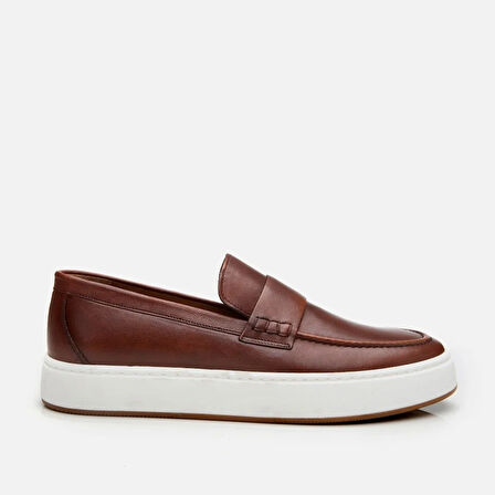 Hakiki Deri Taba Erkek Loafer