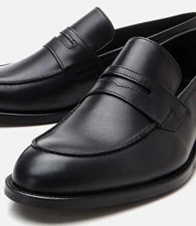 Erkek Deri Siyah Klasik Ayakkabı