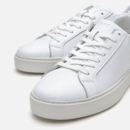 Erkek Deri Beyaz Günlük Ayakkabı