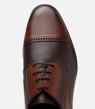 Erkek Deri Kahverengi Klasik Ayakkabı