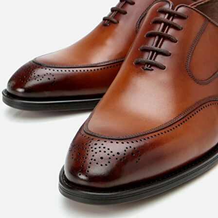 Hakiki Deri Taba Erkek Klasik Ayakkabı