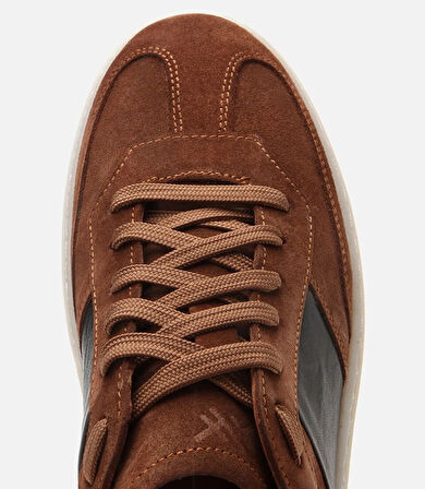 Erkek Süet Deri Taba Spor Ayakkabı