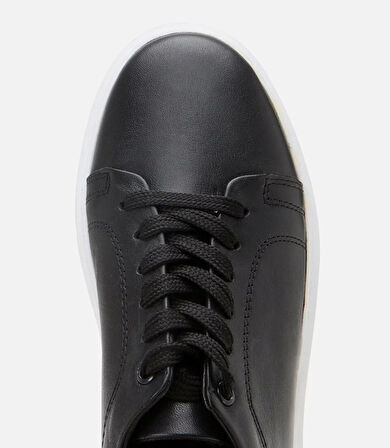 Kadın Deri Siyah Spor Ayakkabı