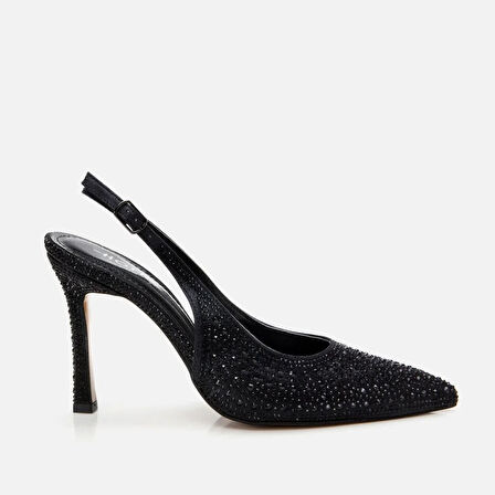 Siyah Kadın Stiletto