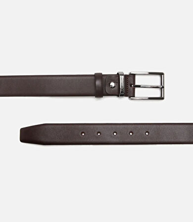 Erkek Deri Kahverengi Kemer