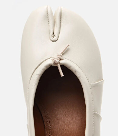 Kadın Deri Bej Babet