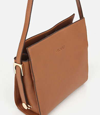 Kadın Deri Taba Omuz Çantası