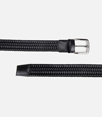 Erkek Deri Siyah Kemer