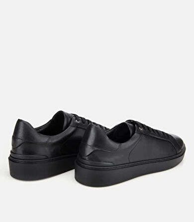 Erkek Deri Siyah Günlük Ayakkabı