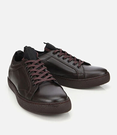 Erkek Deri Kahverengi Yumuşak Dokulu Günlük Ayakkabı