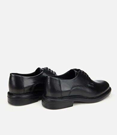 Erkek Deri Siyah Rahat Tabanlı Klasik Ayakkabı