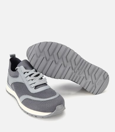 Erkek Gri Comfort Spor Ayakkabı