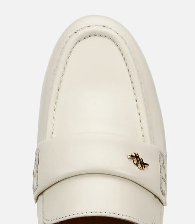 Kadın Deri Ekru Yumuşak Dokulu Klasik Loafer