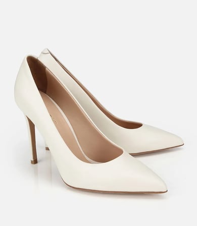 Kadın Deri Kemik Yüksek Topuklu Stiletto