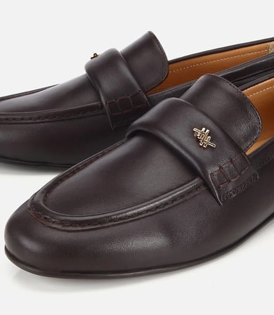 Kadın Deri Kahverengi Yumuşak Dokulu Klasik Loafer