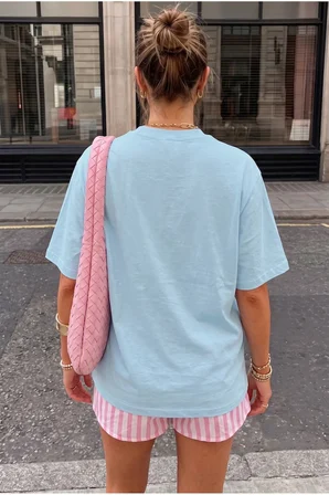Vintage Retro Pembe Pink Baskılı Tasarım Tshirt