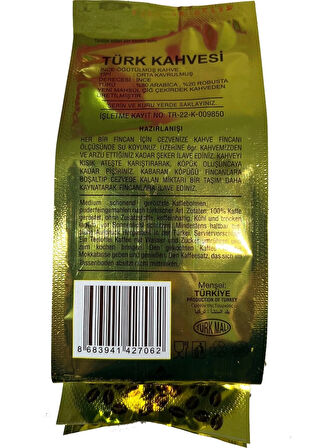 Sekiz Harman Gümülcine Yunan Kahvesi 200 gr