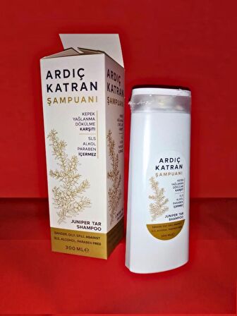 Ardıç Katranı Şampuanı (Kepek ve Yağ Karşıtı Doğal Ardıç Katranlı Şampuan) 300 Ml