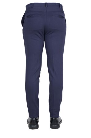 Cengiz İnler Yüksek Bel Tek Pile Çift Kemerli Erkek Pantolon