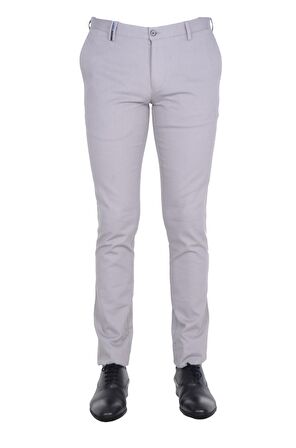Cengiz İnler Dokulu Slim Fit Erkek Pantolon